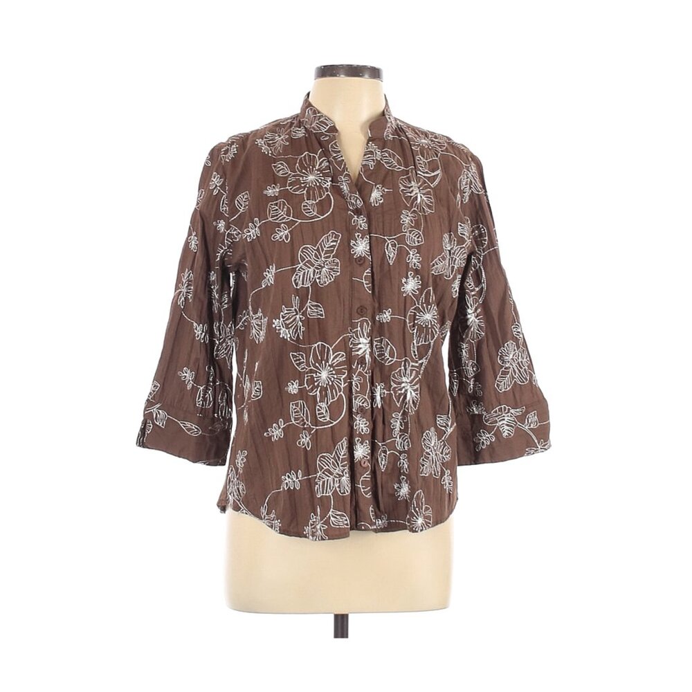 Harmony & Vine long sleeve button down shirt